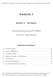 Analysis 1. Vorlesungsausarbeitung zum WS 2000/01. von Prof. Dr. Klaus Fritzsche. Inhaltsverzeichnis