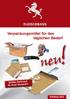 Verpackungsmittel für den täglichen Bedarf. neu! Großes Sortiment für Ihren Versand!!! Katalog 2012