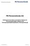 PB Pensionsfonds AG. Ordnung für die interne und externe Teilung von Versorgungszusagen aufgrund des Versorgungsausgleichsgesetzes (Teilungsordnung)