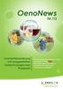 OenoNews. Nr.113. Aromaintensivierung mit ausgewählten biotechnologischen Prozessen