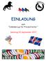 EINLADUNG. zum Isländercup für Freizeitreiter