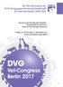 63. Jahreskongress der DVG-Fachgruppe Deutsche Gesellschaft für Kleintiermedizin DGK-DVG