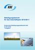 Beteiligungsbericht für das Geschäftsjahr 2010/2011. Kommunale Beteiligungsgesellschaft mbh an der envia -Treugeber-