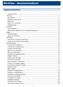 MindView Benutzerhandbuch Inhaltsverzeichnis