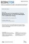 Working Paper Modernisierung der bundesstaatlichen Ordnung: Mischfinanzierungen und Gemeinschaftsaufgaben (Teil b, tabellarischer Anhang)