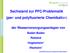 Sachstand zur PFC-Problematik (per- und polyfluorierte Chemikalien)