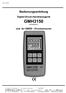 GMH3150. Bedienungsanleitung. Digital-Druck-Handmessgerät. und für GMSD - Drucksensoren