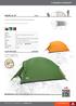 3 SeaSoNS UltralIGHt. HoGaN Ul 2p Das ideale, windstabile Ultralight-Zelt für Trekking und Biketouren.