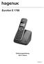 Eurofon E 1700 Bedienungsanleitung DECT-Telefon