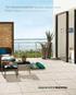 Terrassenplatten für einen starken Auf tritt Patio tiles for a strong performance