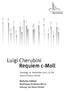 Totenfeier für einen König Luigi Cherubinis Requiem c-moll