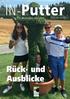 IN-Putter. Rück- und Ausblicke. April Golfclub Aaretal. Nr. 1 / 2017