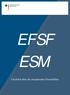 EFSF ESM. Überblick über die europäischen Finanzhilfen