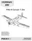 Instruction Manual Bedienungsanleitung Manuel d utilisation Manuale di Istruzioni. F4U-4 Corsair 1.2m
