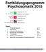 Fortbildungsprogramm Psychosomatik 2018