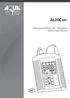 AL20Con. Leitfähigkeit/TDS/Salinität Messgerät Bedienungsanleitung