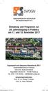 Einladung und Programm zur 29. Jahrestagung in Freiburg am 17. und 18. November 2017