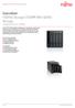 Datenblatt FUJITSU Storage CELVIN NAS QE805 Storage Leistungsstarker NAS für 4 Festplatten