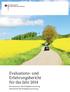 Evaluations- und Erfahrungsbericht für das Jahr Biomassestrom-Nachhaltigkeitsverordnung Biokraftstoff-Nachhaltigkeitsverordnung