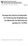Konzept des Kantons Graubünden zur Förderung der Eingliederung von Menschen mit Behinderung gemäss Art. 10 IFEG