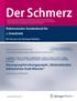 Deutsche Gesellschaft zum Studium des Schmerzes. Published by Springer-Verlag - all rights reserved 2010