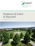 Studieren & Leben in Bayreuth