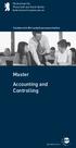 Master Accounting and Controlling