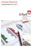 Erfurter Statistik. Halbjahresbericht 2/2015. Hauptamt 1