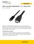 USB-C auf HDMI Adapterkabel - 1m - 4K bei 30 Hz