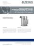 DruckstoSSfester Jet-Entlüftungsfilter DEB/DS Shock pressure resistant jet venting filter DEB/DS