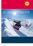 Stoosbahnen AG. 20. Geschäftsbericht. 1. Mai 2015 bis 30. April 2016