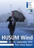HUSUM Wind September 2017 Post Show Report