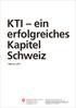 KTI ein erfolgreiches Kapitel Schweiz