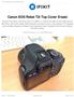 Canon EOS Rebel T2i Top Cover Ersatz