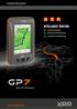 Produktinformation. Bike Gps Navigator.  Seamless Navigation. Dynamische Routenplanung. Individuelle Profilanpassung