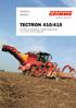 TECTRON 410/415. Die Titanen der Kartoffelernte: 4-reihige Kartoffelvollernter mit 10- oder 15-Tonnen-Großbunker