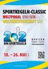 SPORTKEGELN-CLASSIC MAI WELTPOKAL U14 / U18 WELTMEISTERSCHAFT U23 BAUTZEN. GERMANY / SACHSEN Schützenplatzhalle.