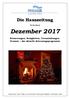 Die Hauszeitung. für den Monat. Dezember Erinnerungen, Neuigkeiten, Veranstaltungen, Termine das aktuelle Betreuungsprogramm!