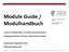 Module Guide / Modulhandbuch