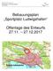 B ÜRGERMEISTERAMT Bodman-Ludwigshafen AZ Bebauungsplan Sportplatz Ludwigshafen. Offenlage des Entwurfs