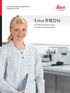 Advancing Cancer Diagnostics Improving Lives. Leica RM2245. Das effiziente Rotationsmikrotom mit motorischer Objektzustellung