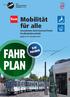 Partner im. Mobilität für alle Ausnahmen beim barrierefreien Straßenbahnverkehr 4A 4Y. gültig ab 10. Dezember Echt Potsdam.