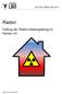 AMT FÜR UMWELTSCHUTZ. Radon. Vollzug der Radon-Gesetzgebung im Kanton Uri