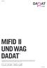 MIFID II UND WAG DADAT 1