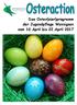Das Oster(eier)programm der Jugendpflege Wennigsen vom 10.April bis 22.April 2017