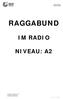 Chitwan Singh, Shibani Sondhi RAGGABUND IM RADIO NIVEAU: A2. Copyright Goethe-Institut Alle Rechte vorbehalten  Seite 1 9