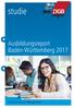 studie Ausbildungsreport Baden-Württemberg /dgb.jugend.bw