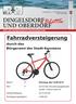 s Blättle DINGELSDORF UND OBERDORF Fahrradversteigerung durch das Bürgeramt der Stadt Konstanz