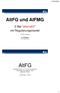 AltFG und AIFMG. 2 Mal alternativ mit Regulierungsmantel , Innsbruck. Dr. Rolf Majcen FTC Capital GmbH