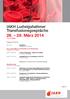 IAKH Ludwigshafener Transfusionsgespräche März 2014 PROGRAMM